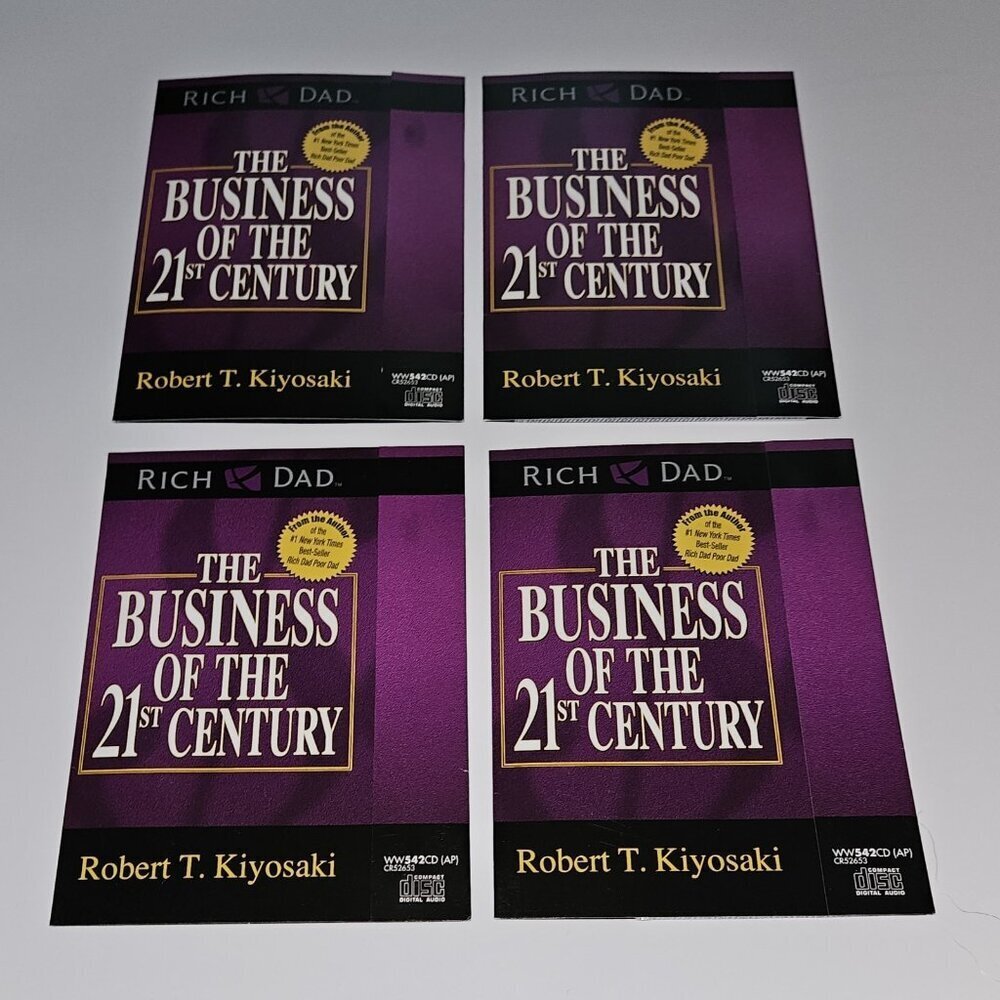 Robert T Kiyosaki Rich Dad CD Lot Business 21st Poor Plan Worldwide Dreambuilder
